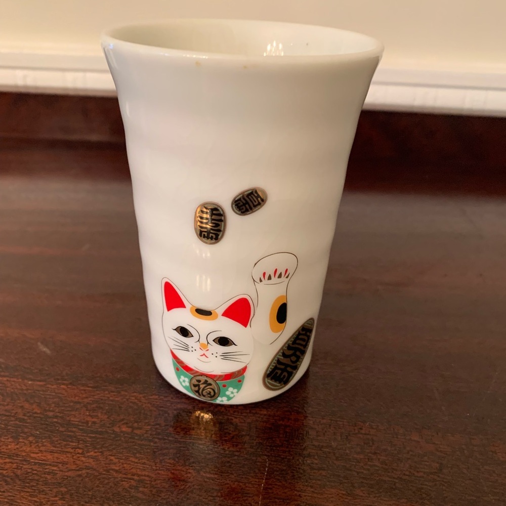 Kotobuki Lucky cat tea tumbler